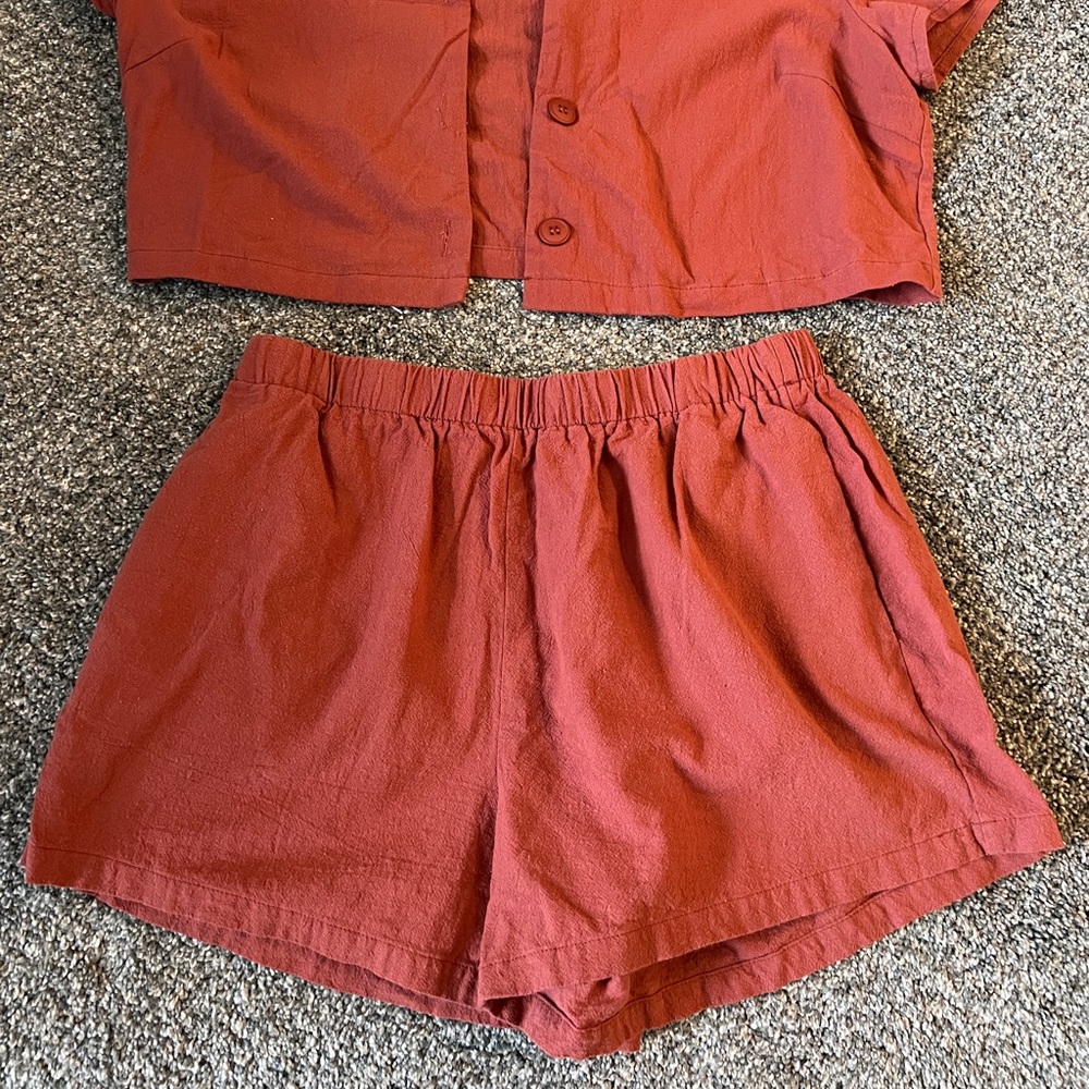 Rust colored matching set - Picture 3 of 4